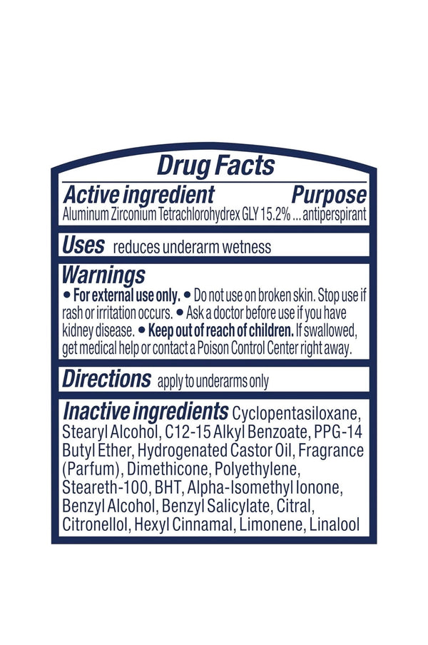 Degree 48 H antiperspirant deodorant 2.6 oz pack of 5
