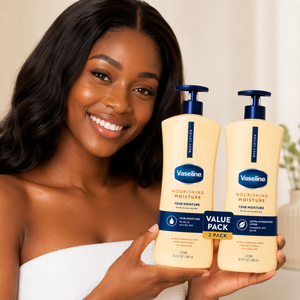 Vaseline nourishing moisture 72HR moisture for dry to every dry skin body lotion 20.3 oz