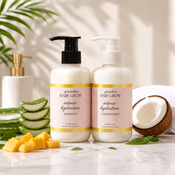 Intense hydration shampoo &conditionner set