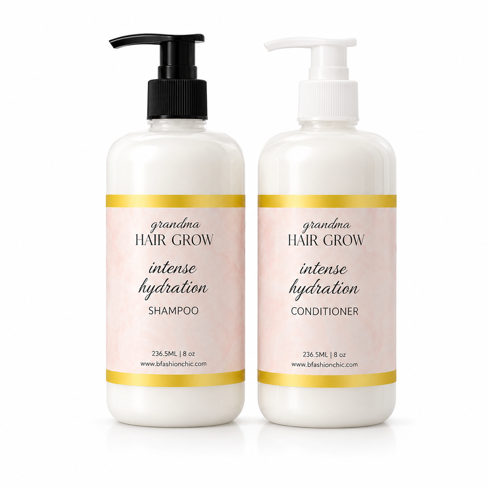 Intense hydration shampoo &conditionner set