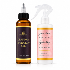 Peptide Hydrating Moisture Mist & Growth Oil for Length Retention Leave-in Conditioner