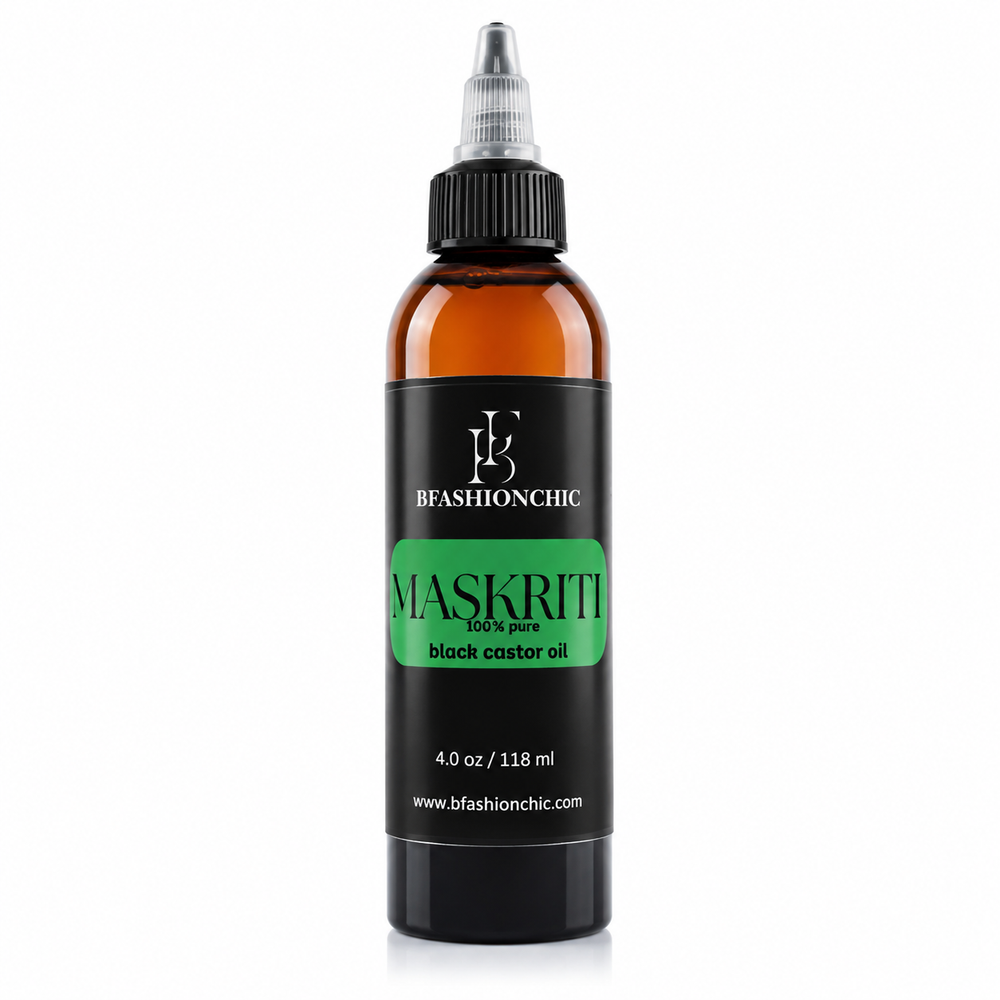 Haitien pure black castor oil 4 oz